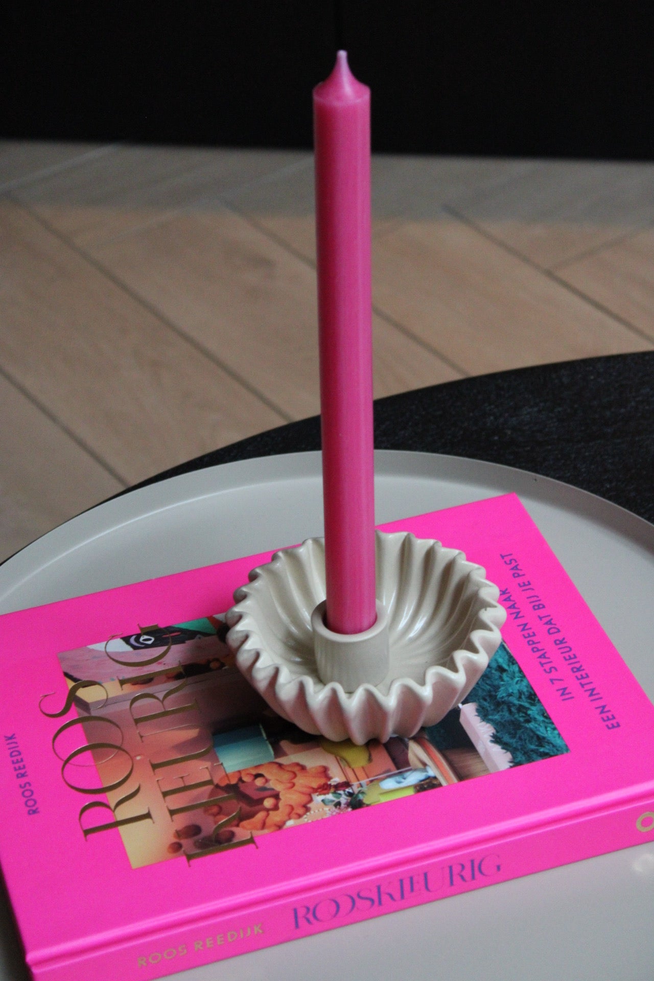 DINERKAARS | FUCHSIA | SET VAN 2