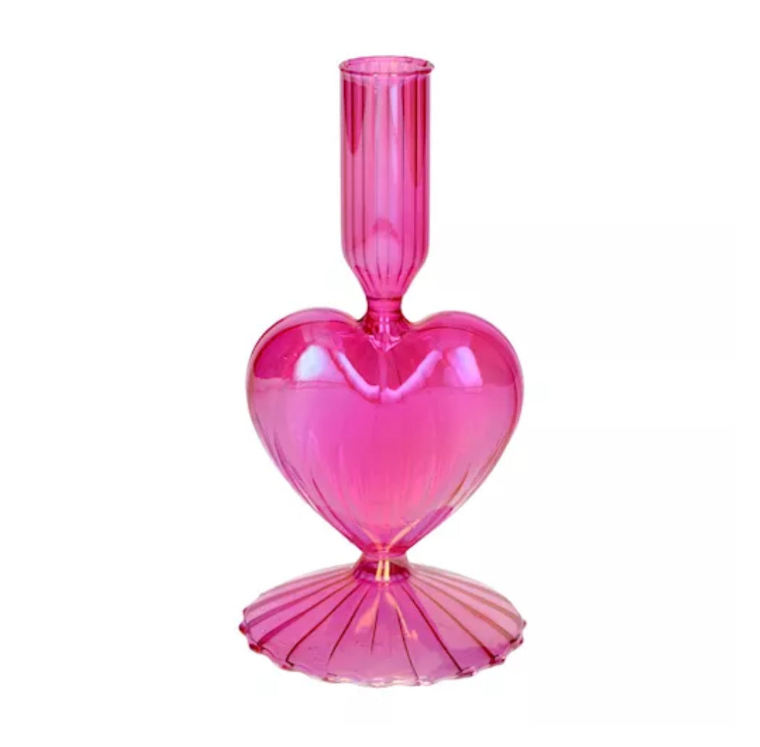 KAARSHOUDER LOVELY | FUCHSIA PARELMOER |