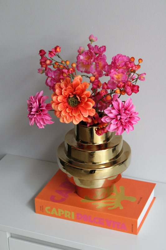 SALONTAFEL BOEKET LIVIA | INCL VAAS