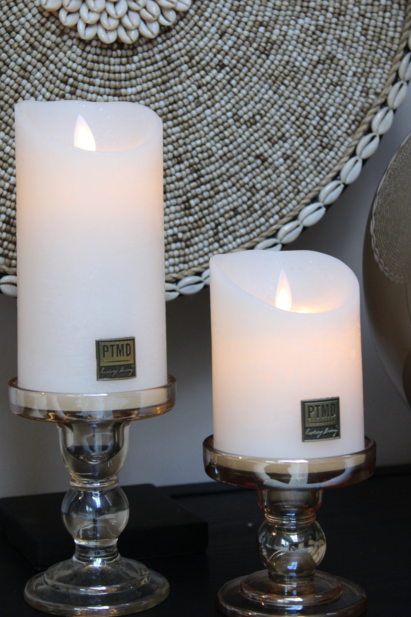 KANDELAAR TAUPE | 2 FORMATEN |