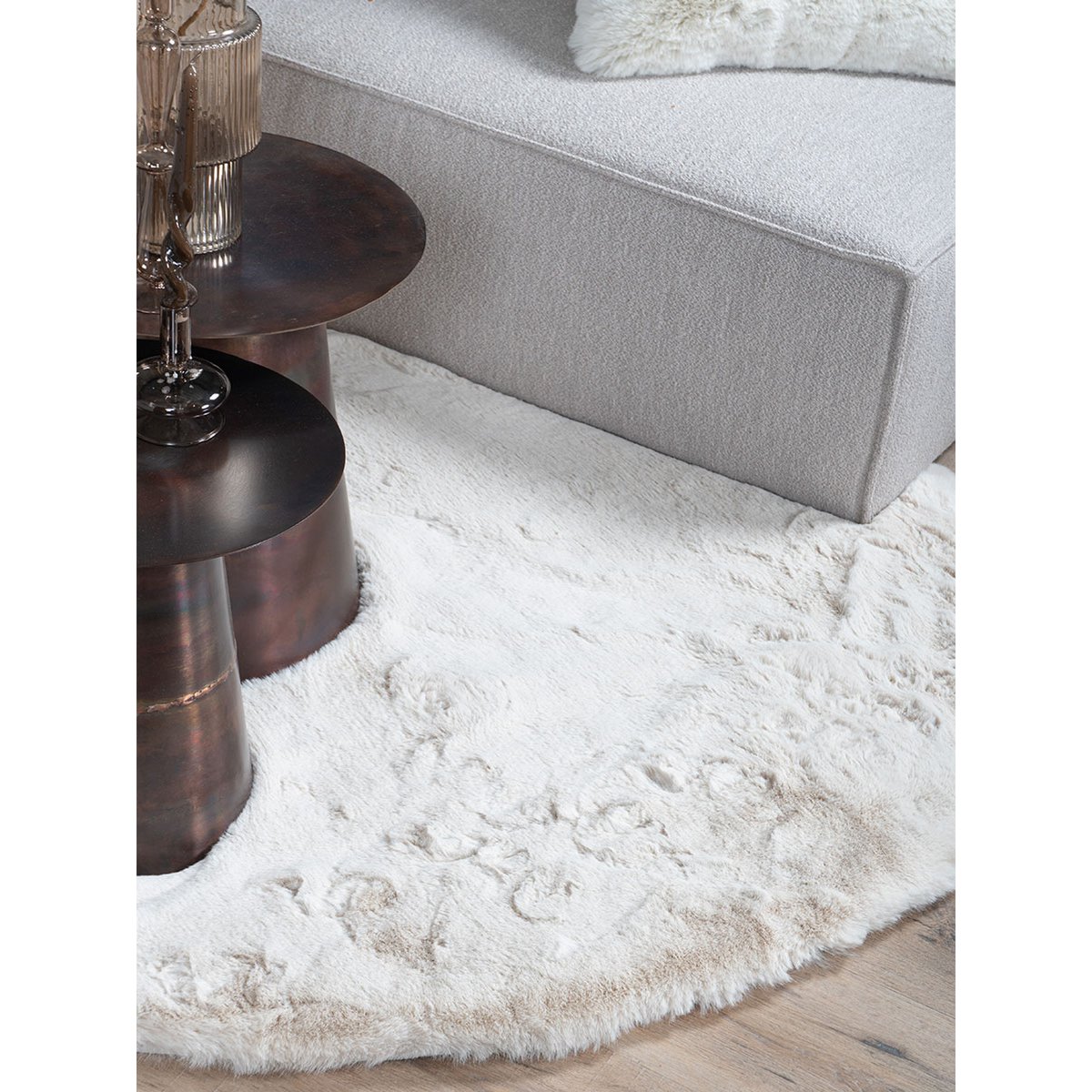 Vloerkleed Morbido Beige 2212 - Organisch 160 x 230 cm