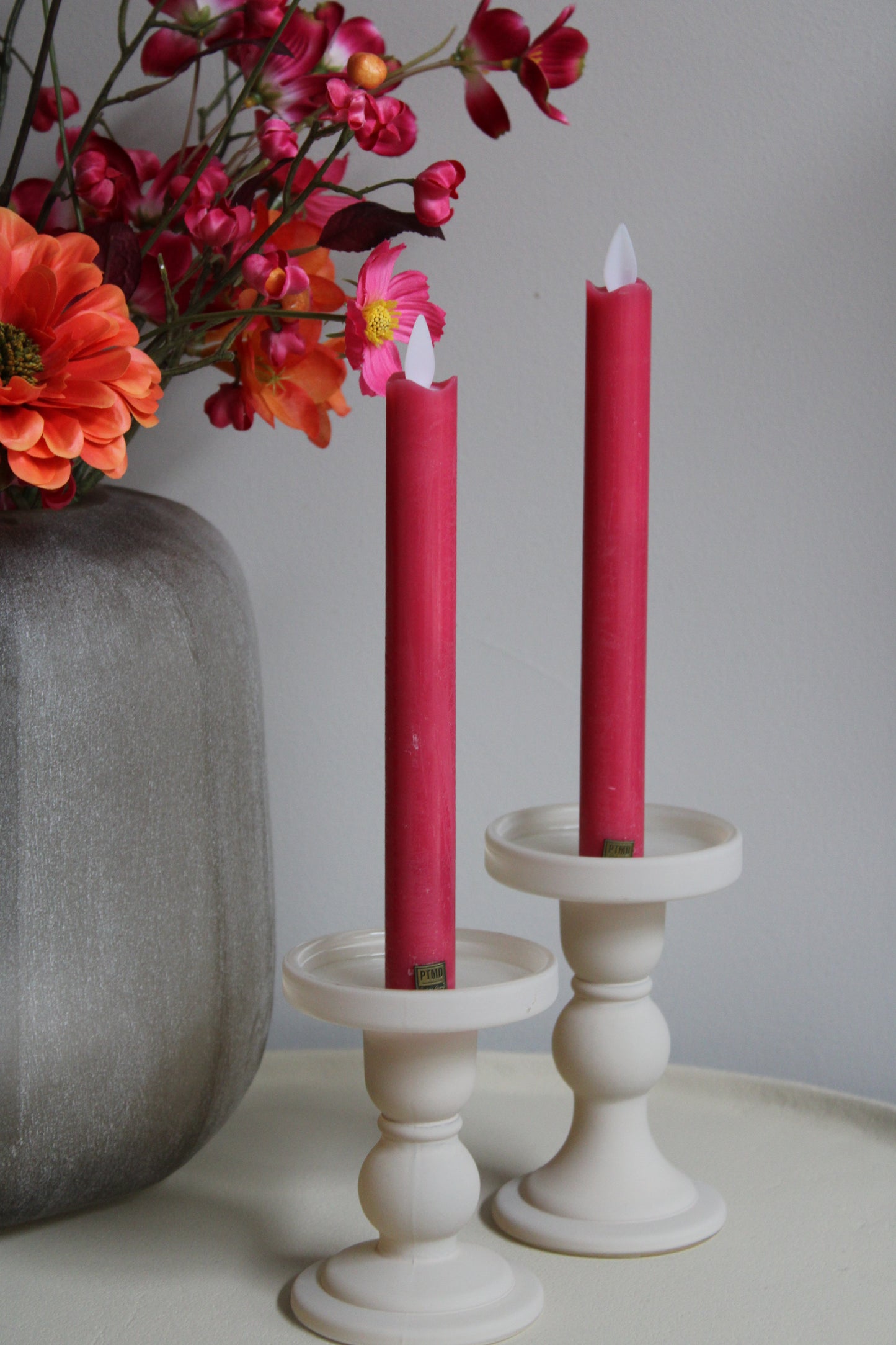PTMD DINERKAARS LED| FUCHSIA | SET VAN 2