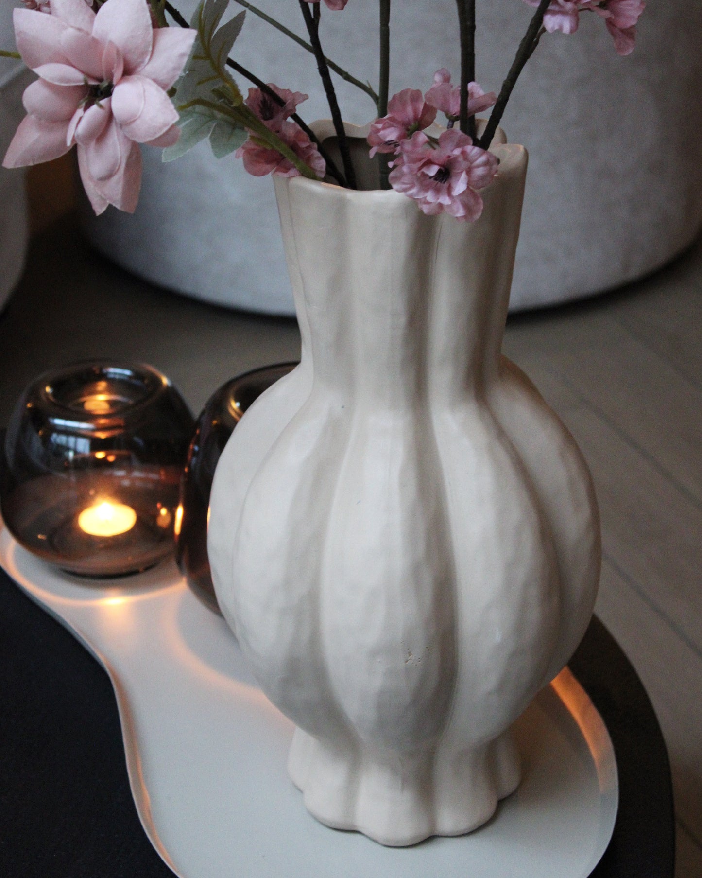 GARLIC HIGH VAAS | SAND | MAAT L