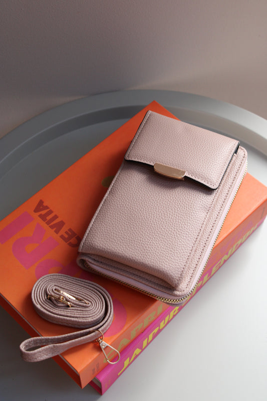 MINI MATE | TELEFOON/PORTEMONNEE TAS | OUD ROZE