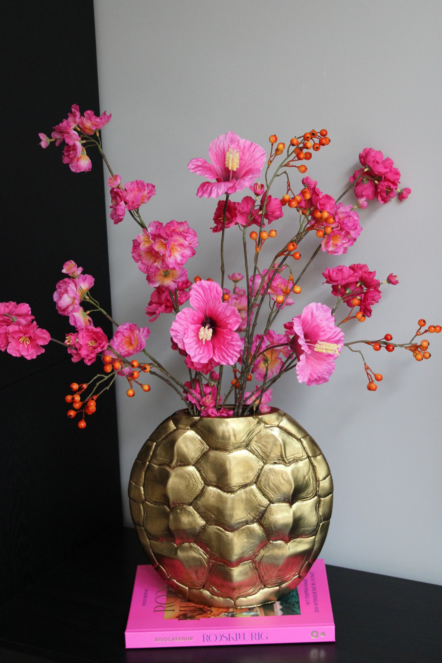 LIGHT & LIVING VAAS | INCL BOEKET