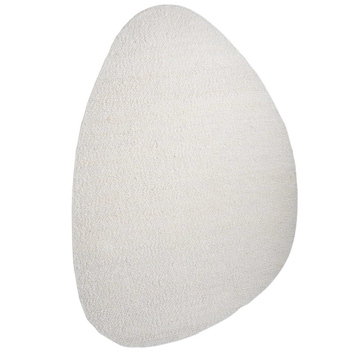 Vloerkleed Stone White - Kiezelvormig 160 x 230 cm