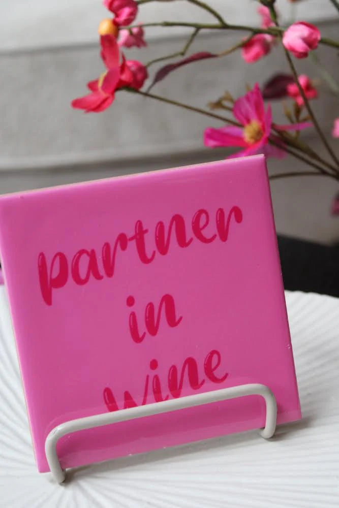Magnetische tegel partner in wine