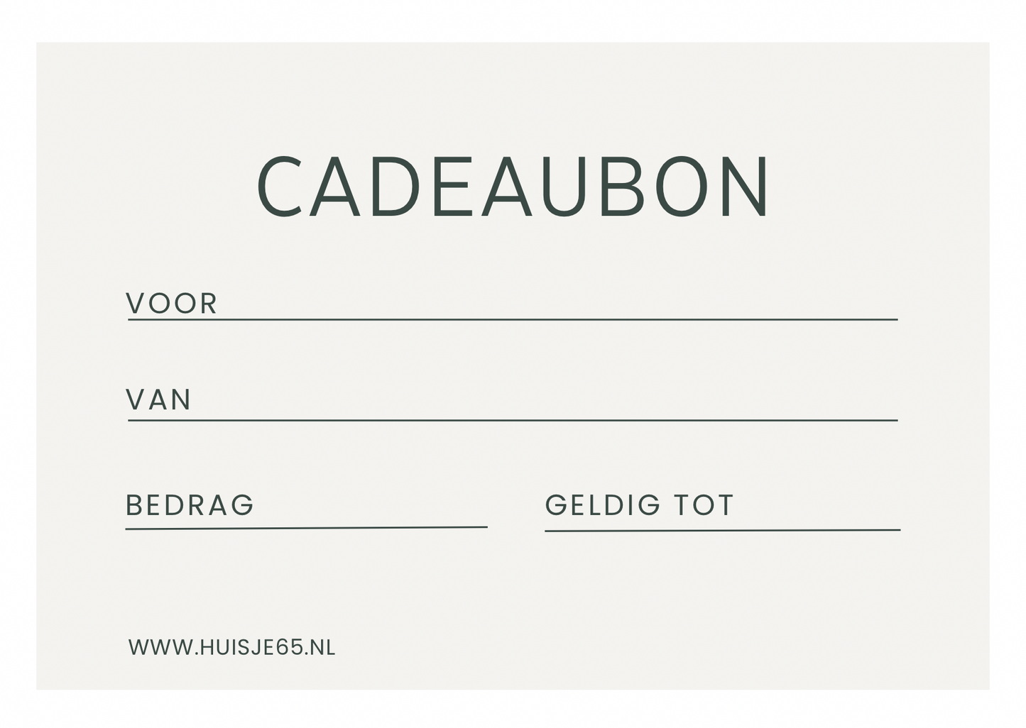 Cadeaubon