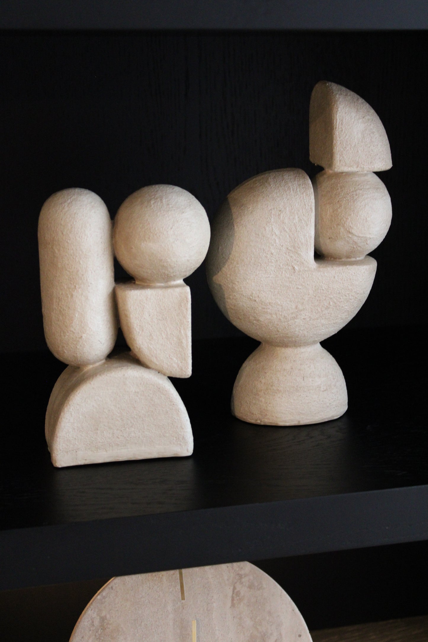 AARDEWERK ORNAMENT | BEIGE | 2 VARIANTEN