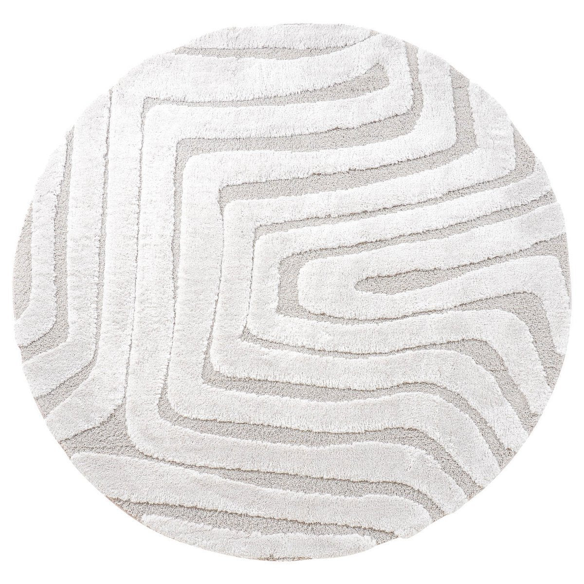 Vloerkleed Lima Creme Rond ø160 cm