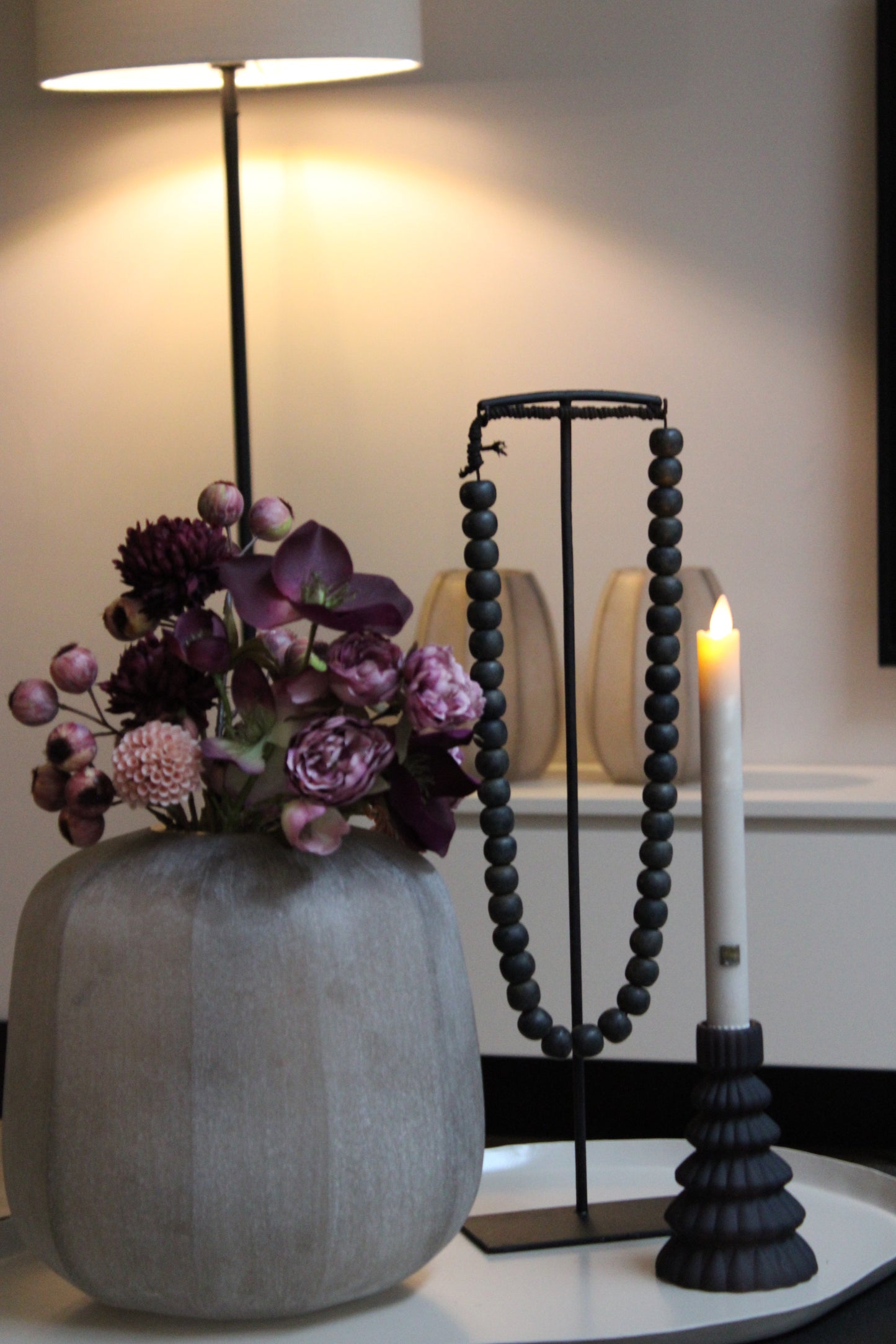 KANDELAAR | KERSTBOOM | ZWART