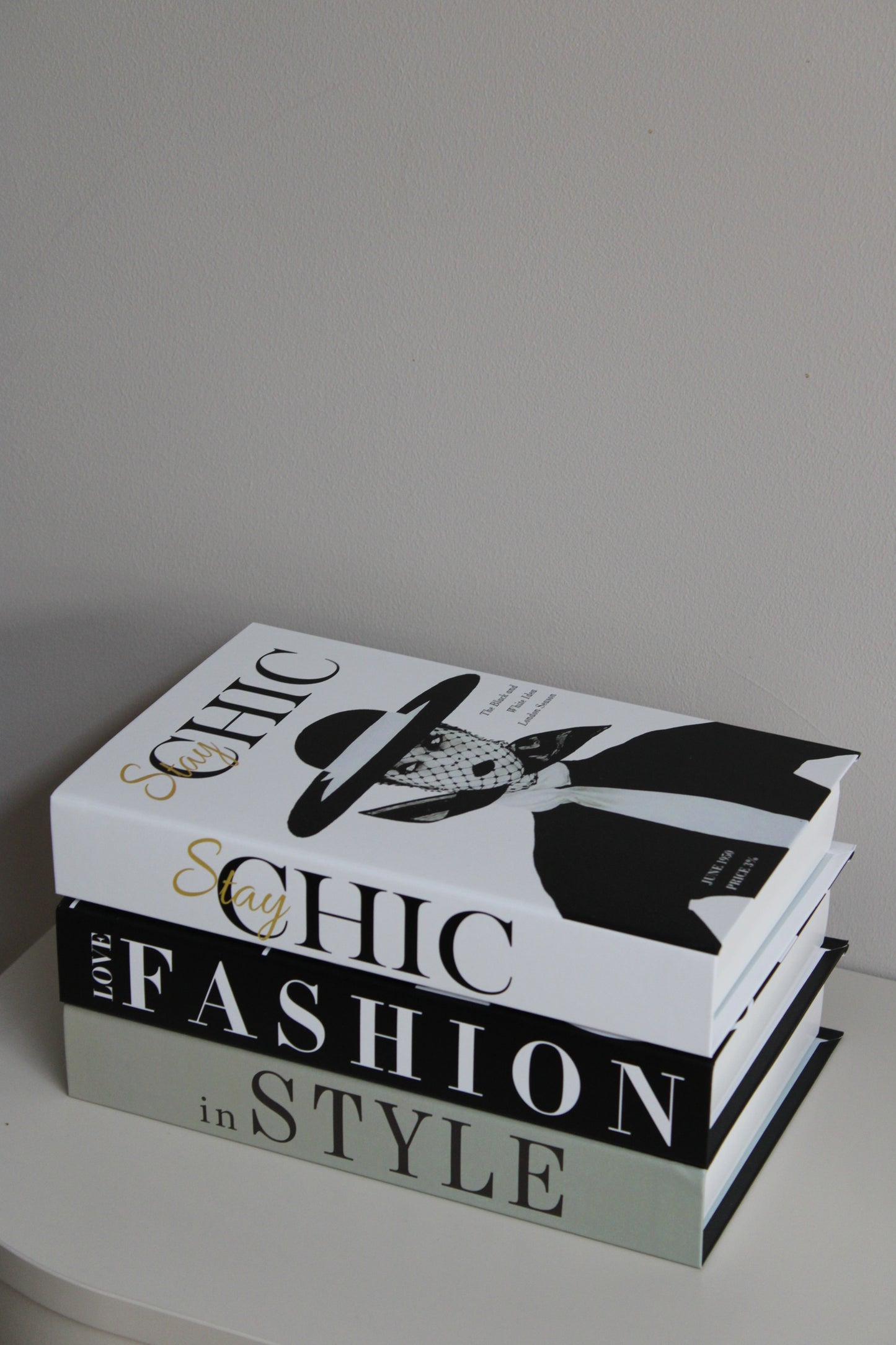 DECORATIE BOEK | SET VAN 3