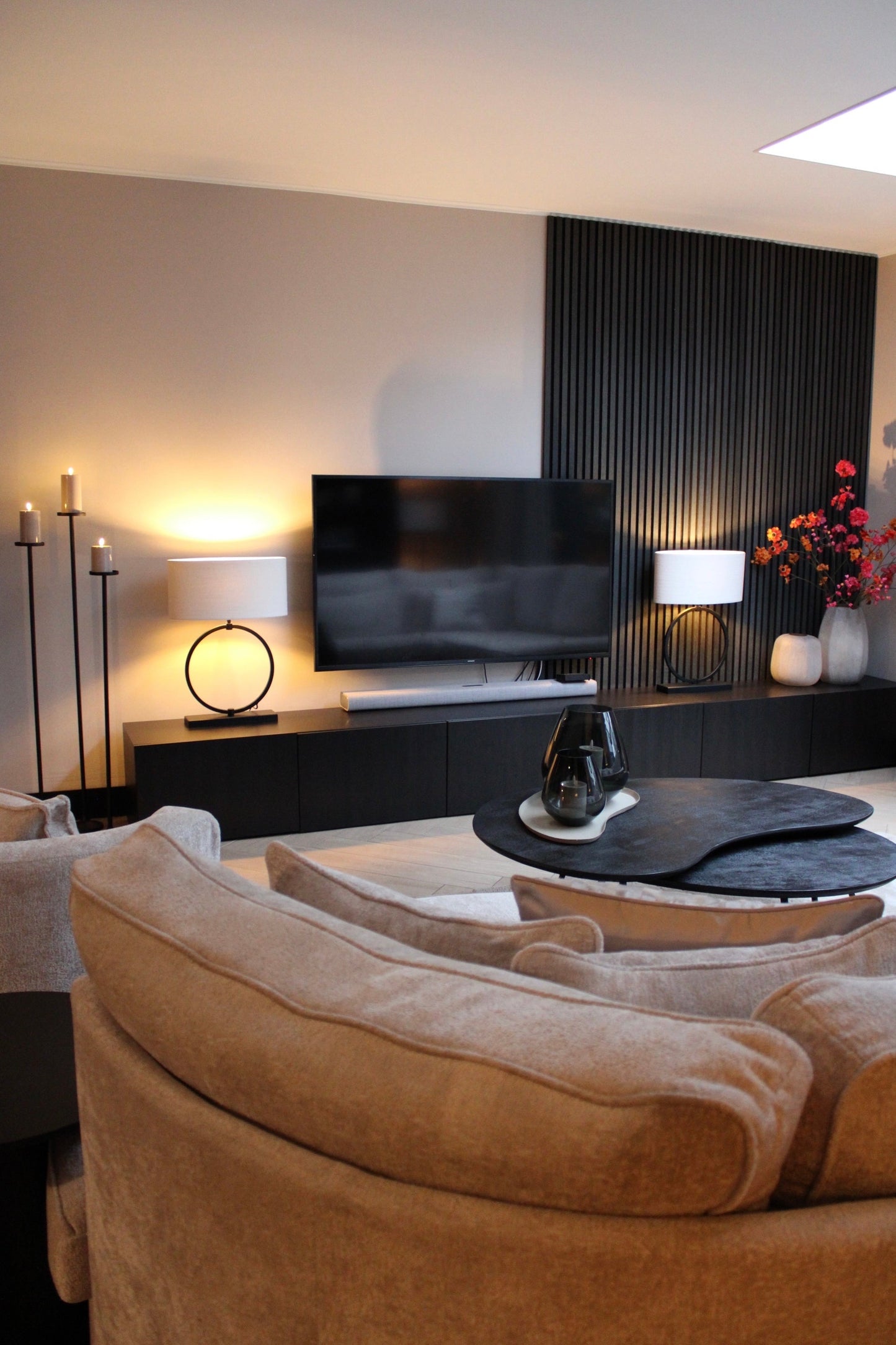 LAMPENVOET | ZWART | MAAT L