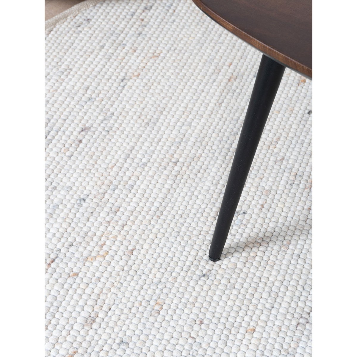 Vloerkleed Scott Beige Rond ø160 cm
