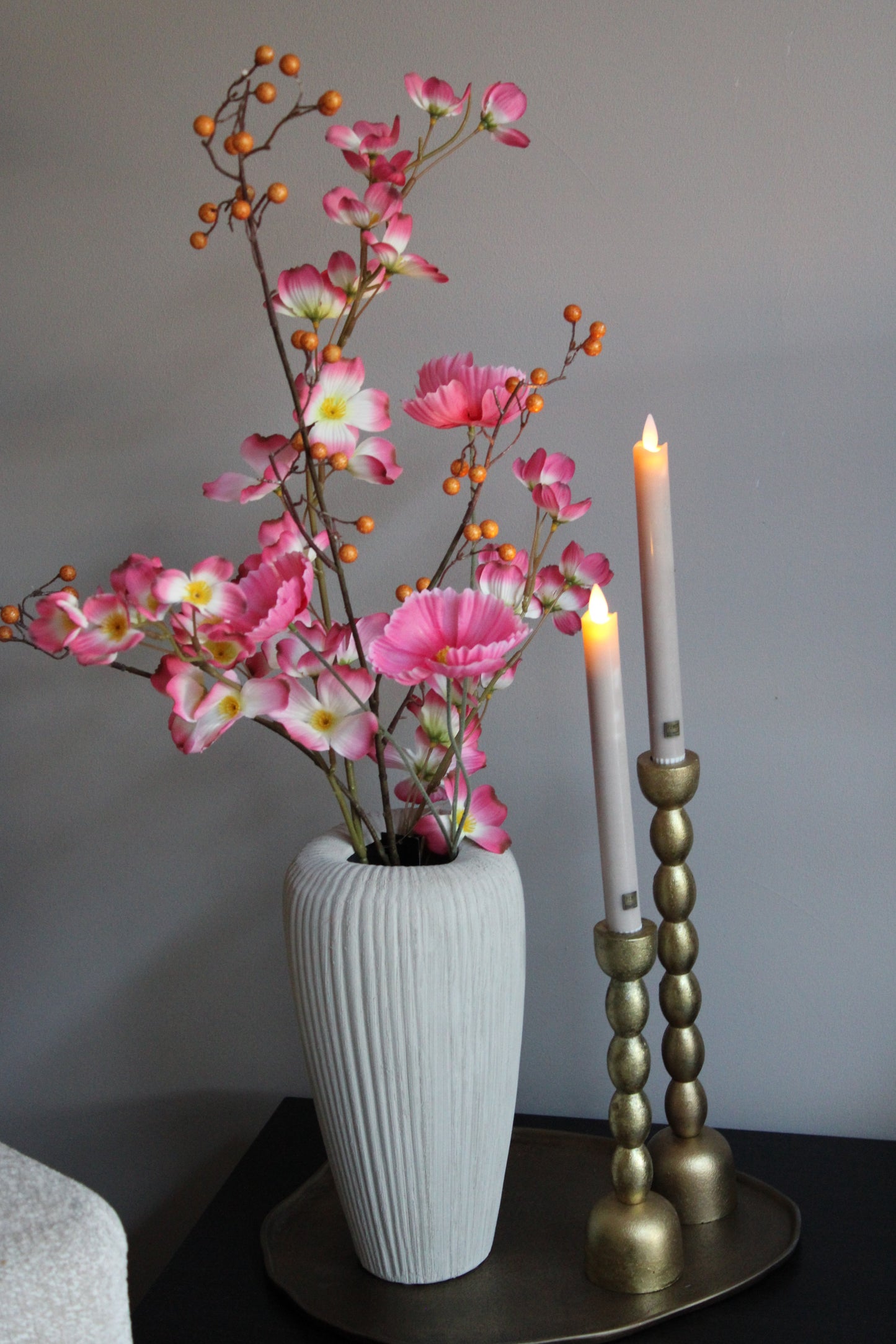 ZIJDEN TAK | BLOEM| ROZE