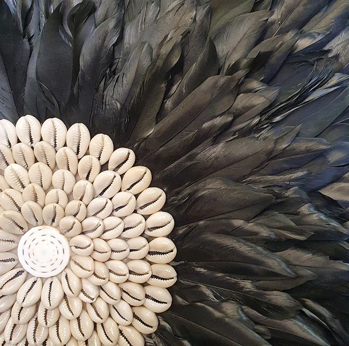 VEREN ORNAMENT | WANDDECORATIE | ZWART