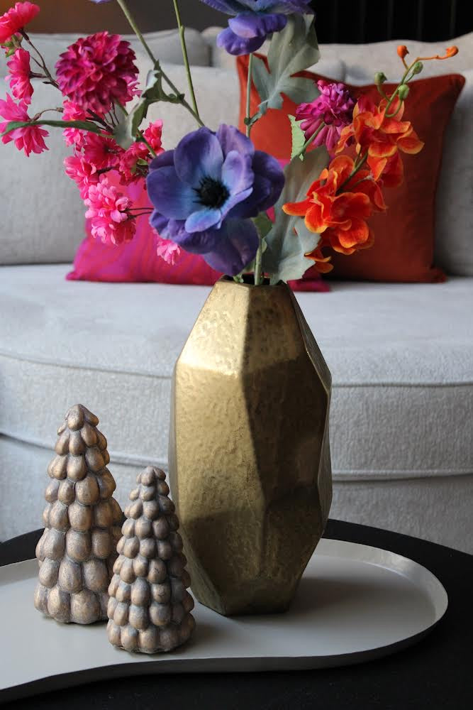 ROCK VAAS | GOUD | 30 CM