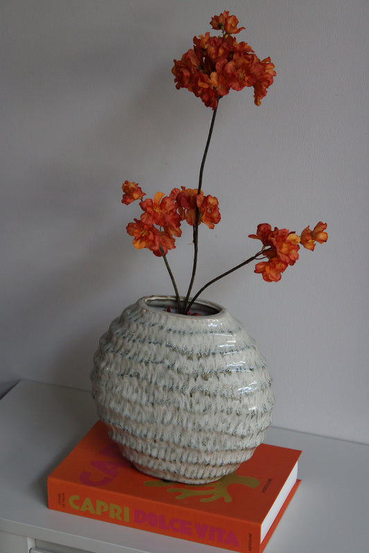 INGA VAAS | SAND | 23X10X22 CM