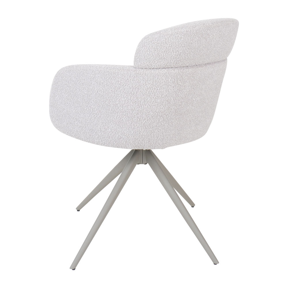 Eetkamerstoel Chase – Bouclé – Naturel