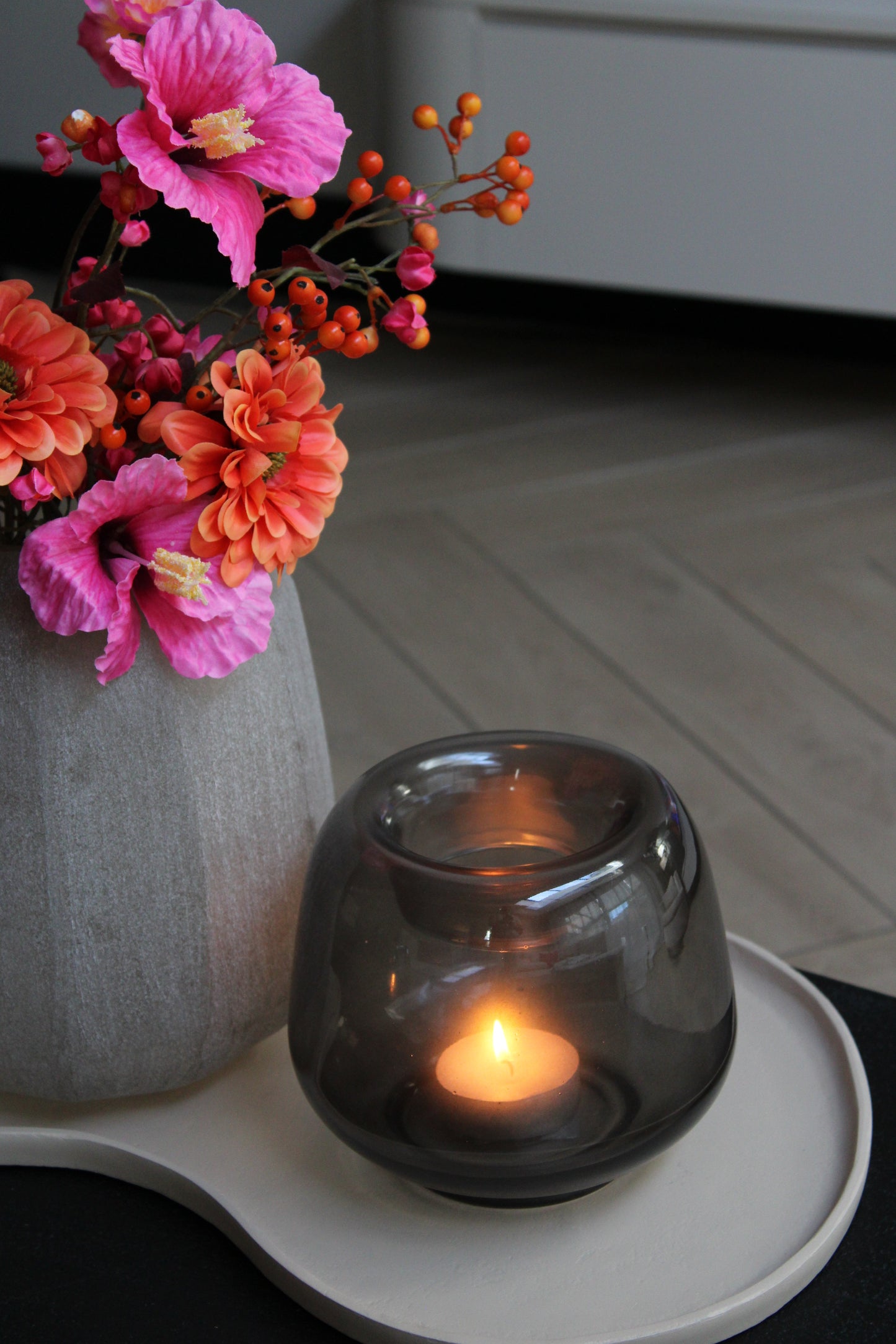 WAXINELICHTHOUDER | LIGHT & LIVING SMOKE