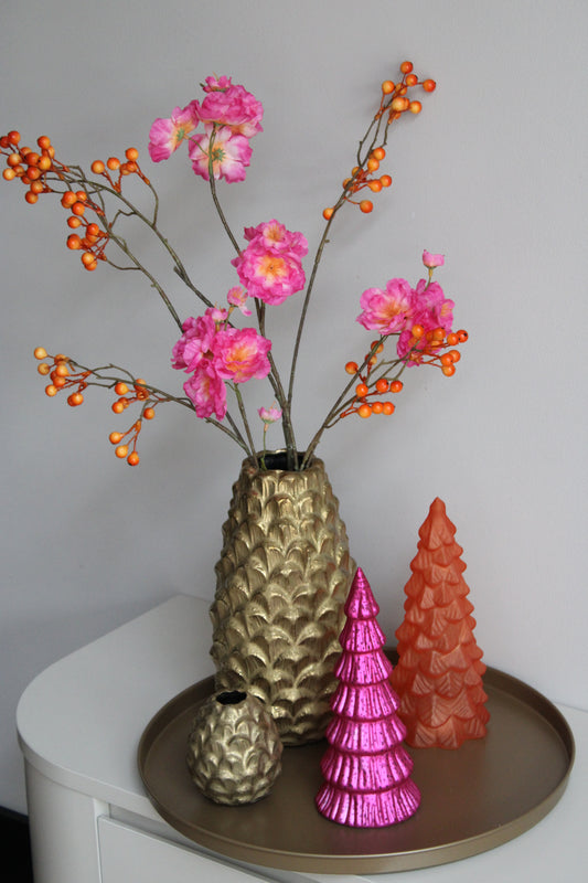 VAAS | DENNENAPPEL | GOUD