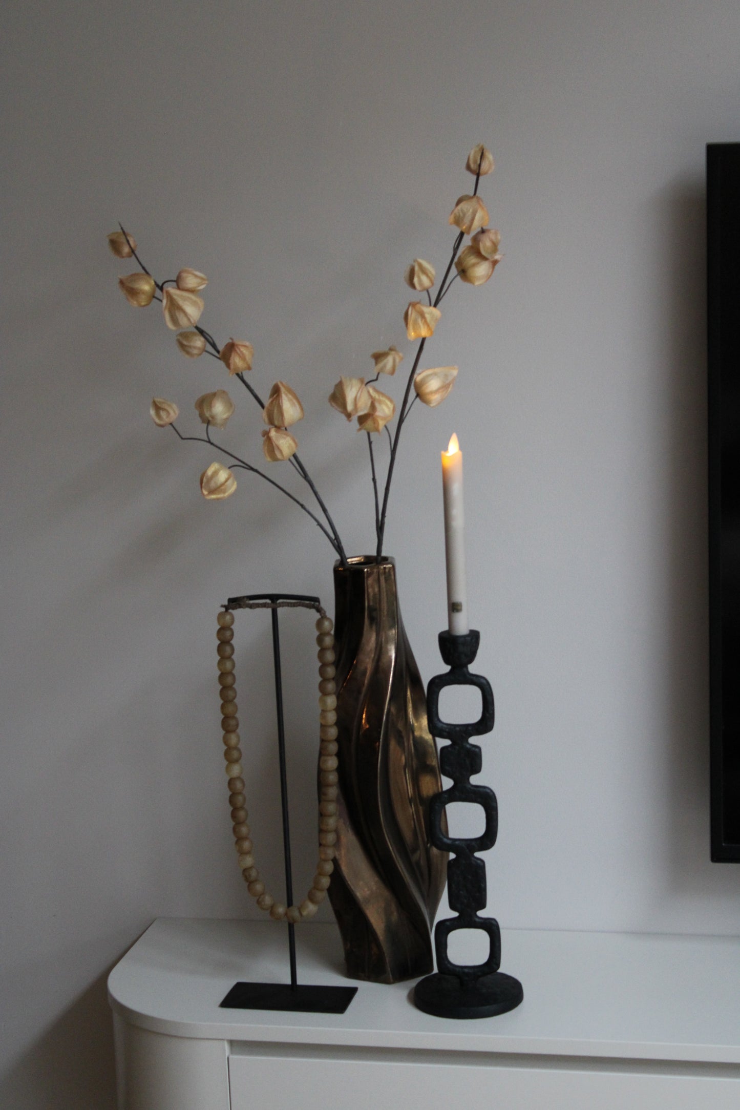 KANDELAAR | LIGHT & LIVING | ZWART