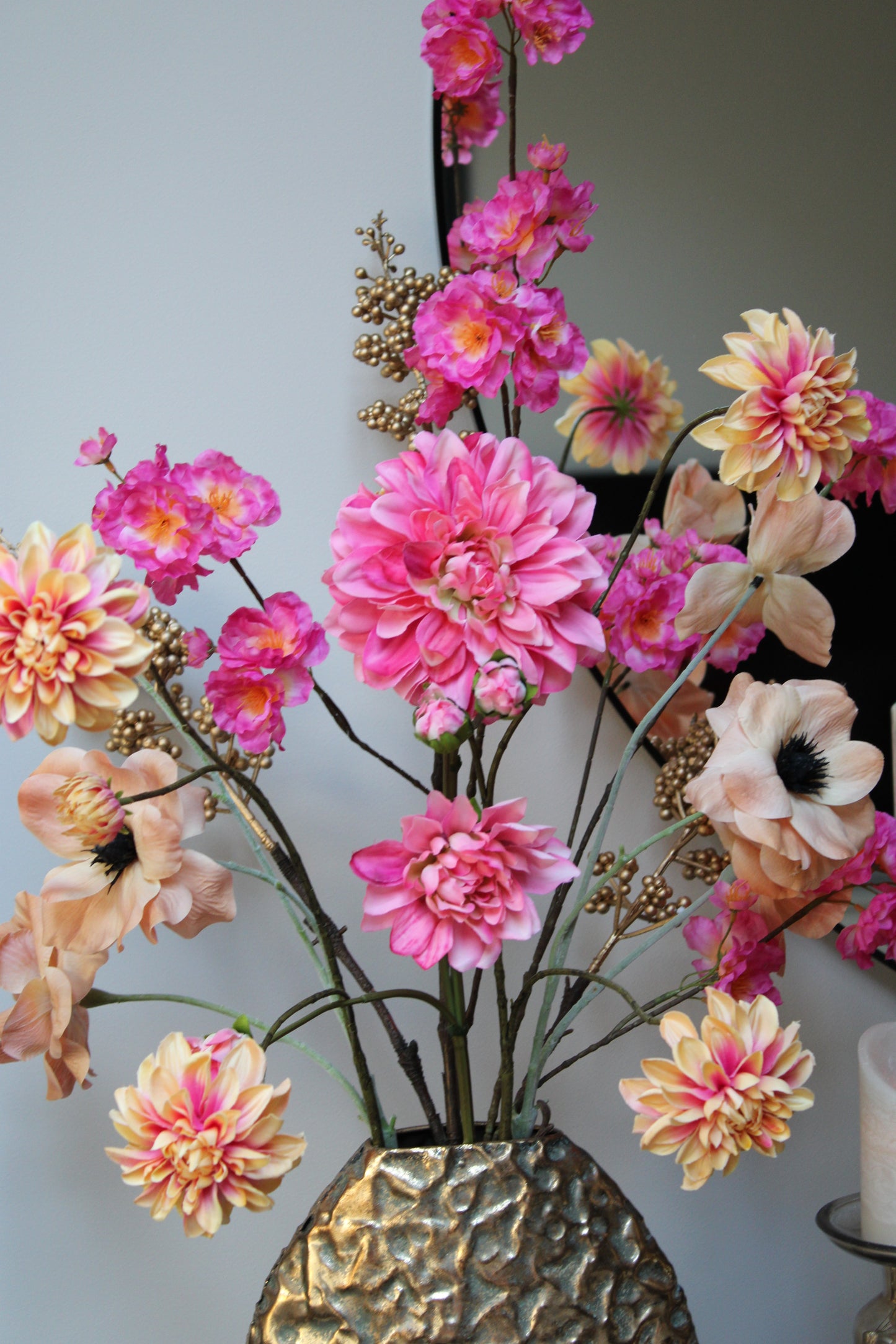 BOEKET PERFECT PEACH | PEACH/ FUCHSIA