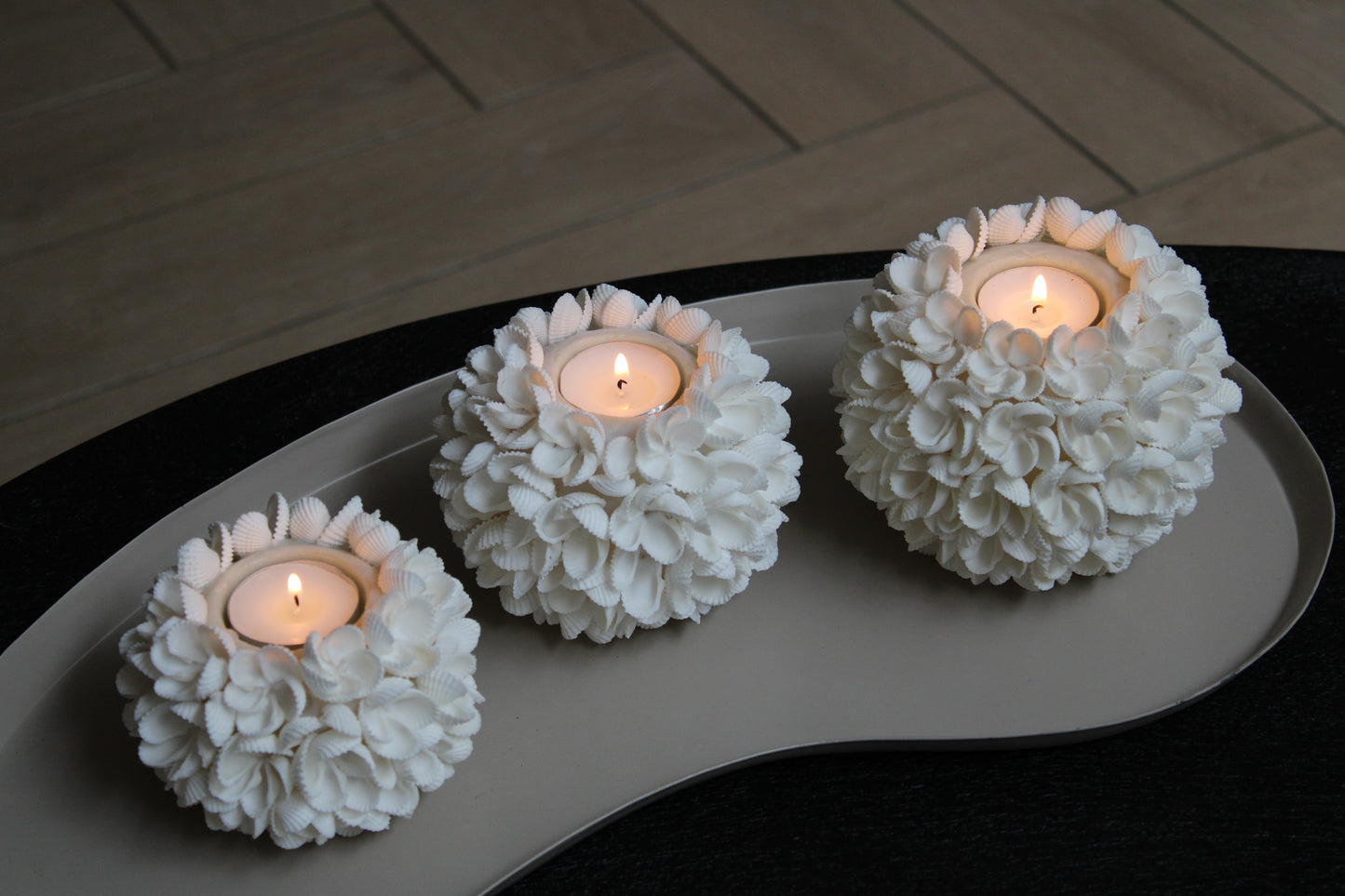 FLOWER KANDELAAR | SCHELP