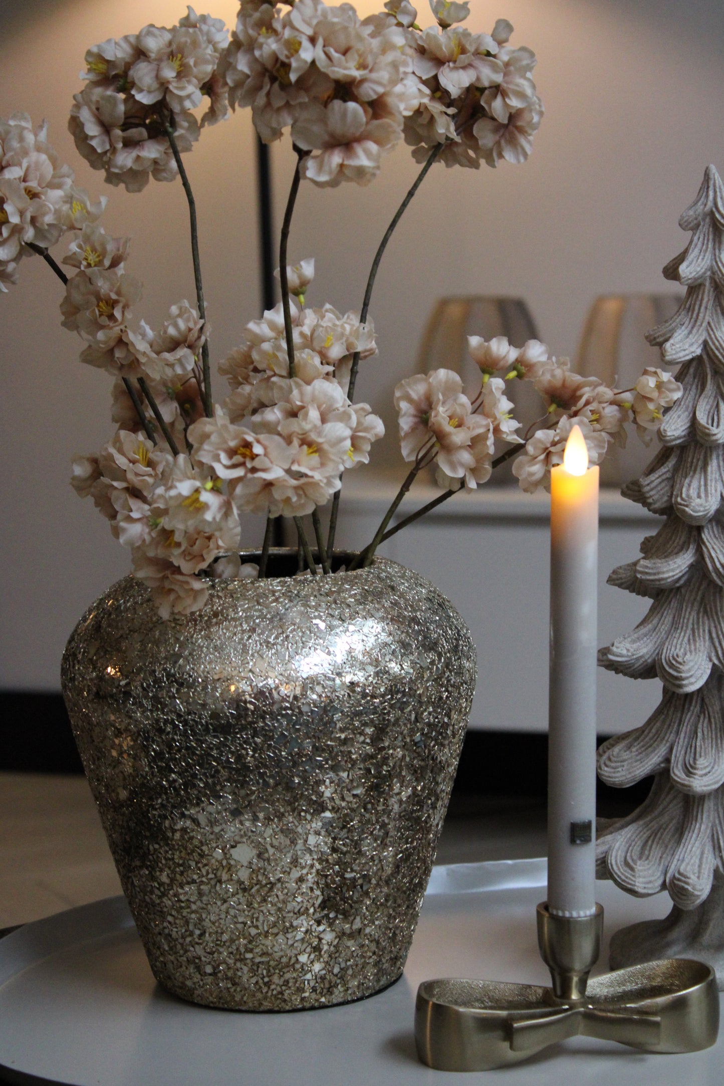 SPARKLY VAAS | CHAMPAGNE | MOSAIC