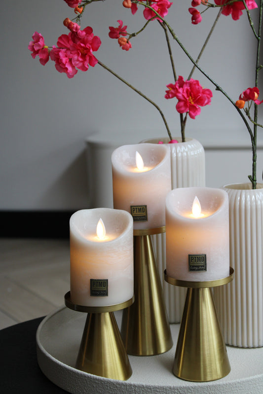 KANDELAAR GOUD | SET VAN 3