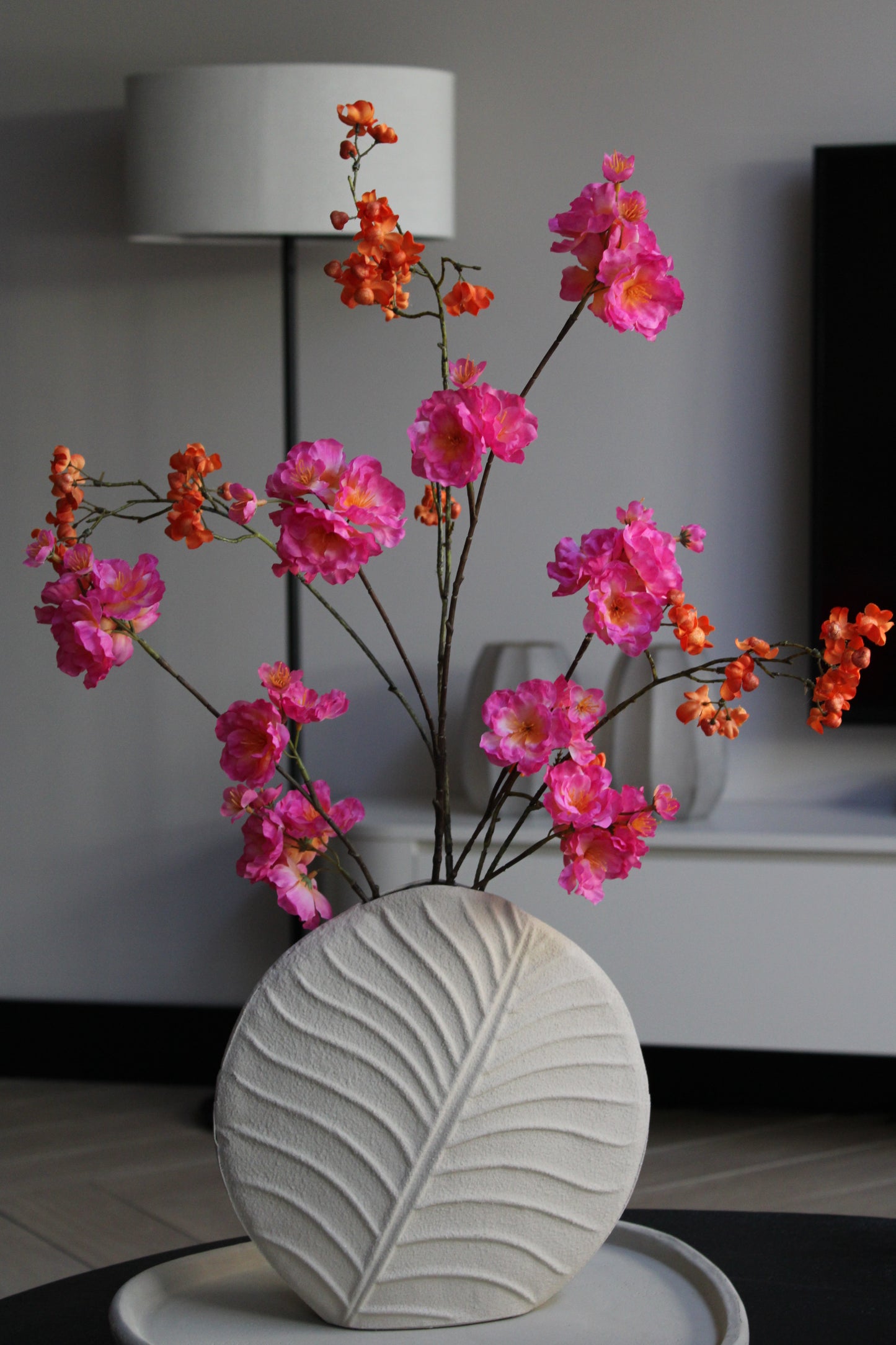 VAAS LEAF | BEIGE | INCL BOEKET