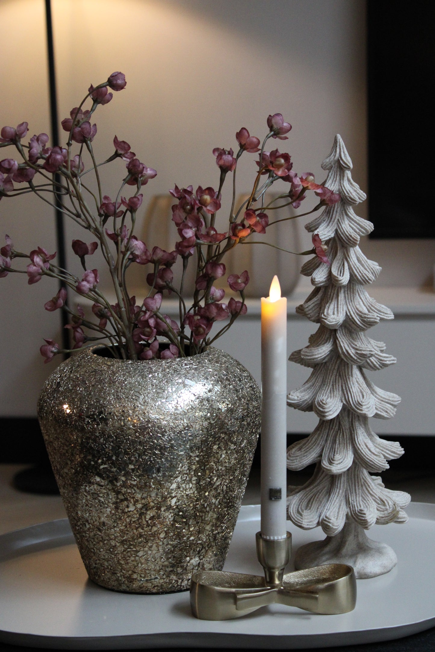 SPARKLY VAAS | CHAMPAGNE | MOSAIC