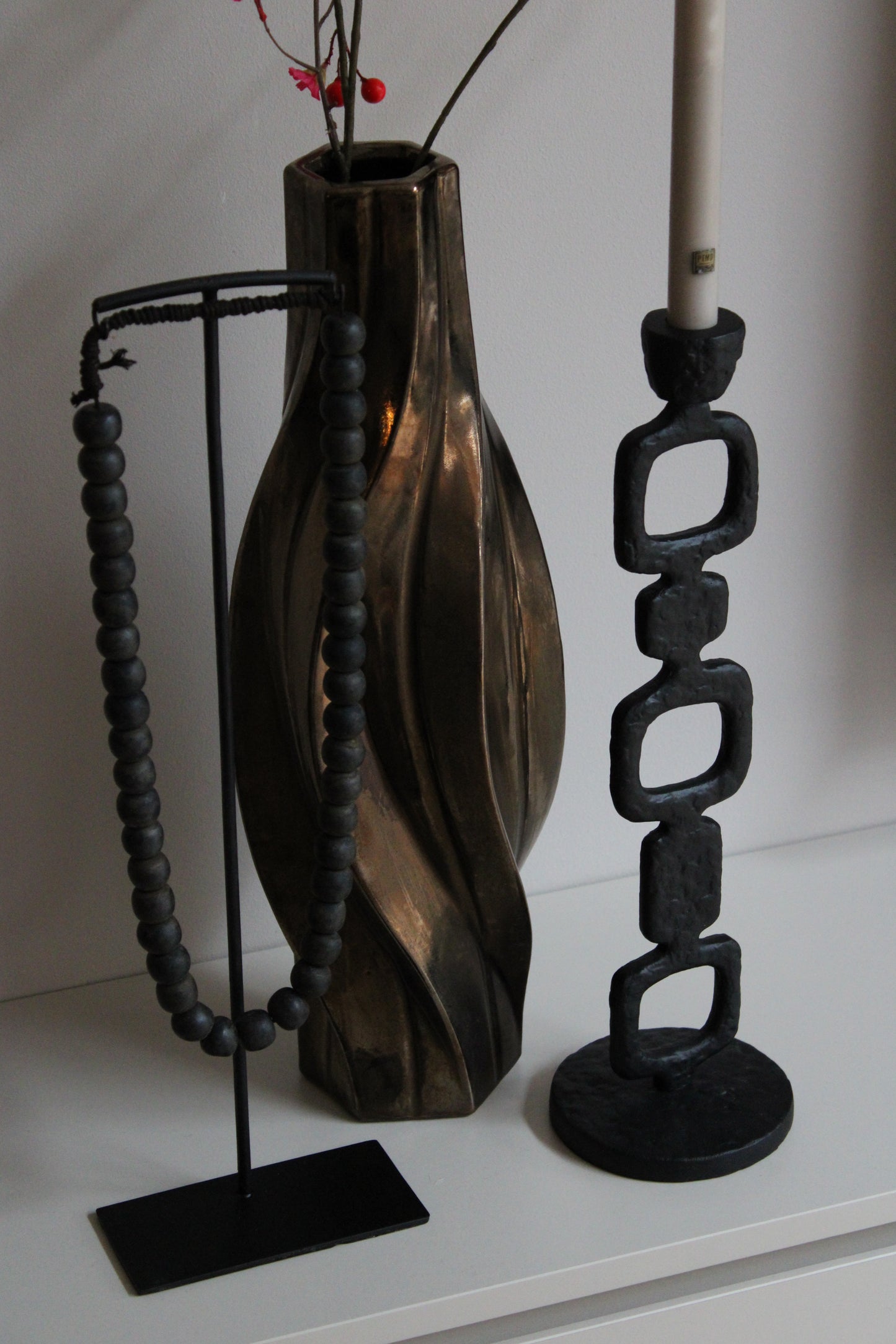 KANDELAAR | LIGHT & LIVING | ZWART