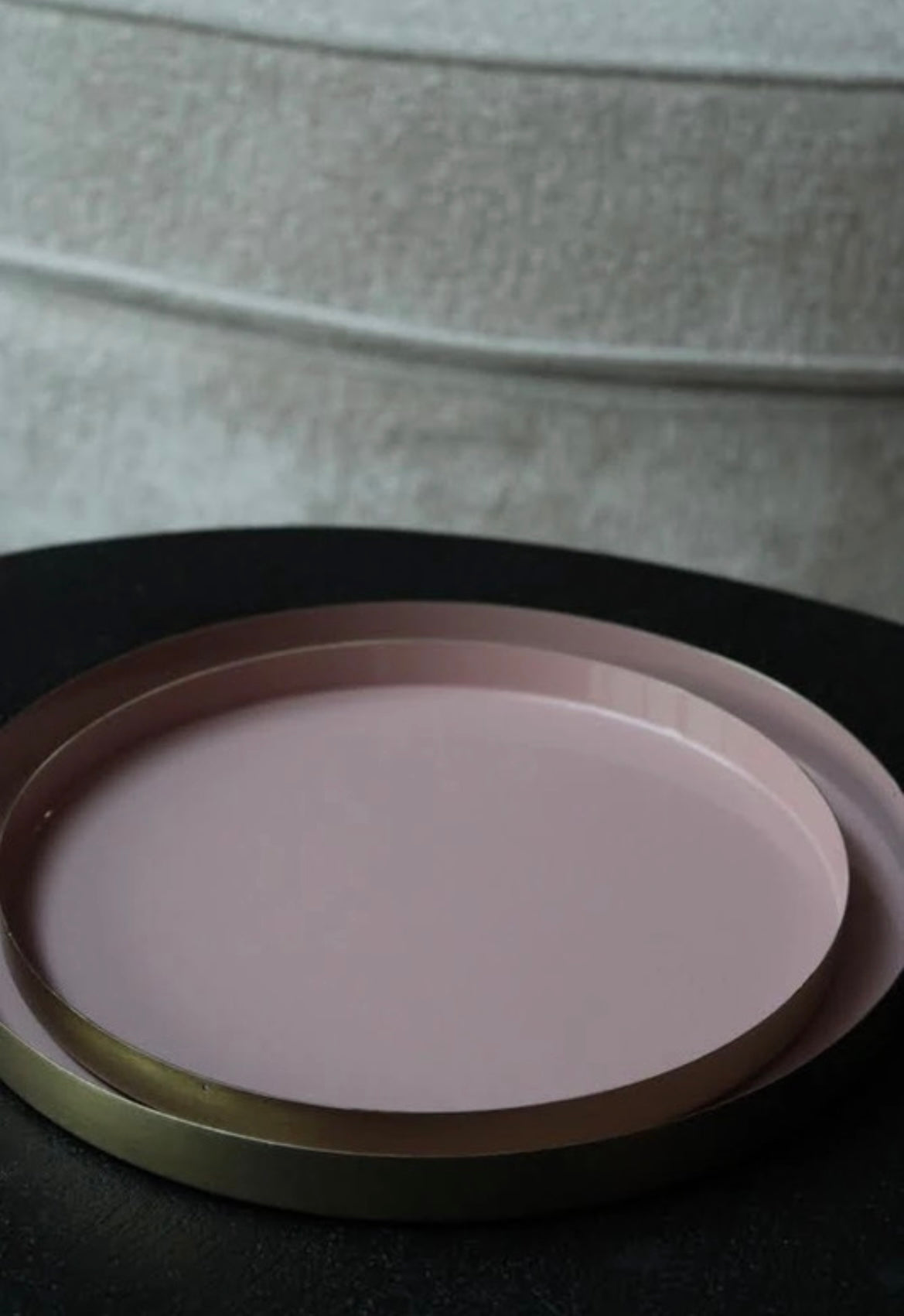 ROND DIENBLAD | SET VAN 2 | ROZE