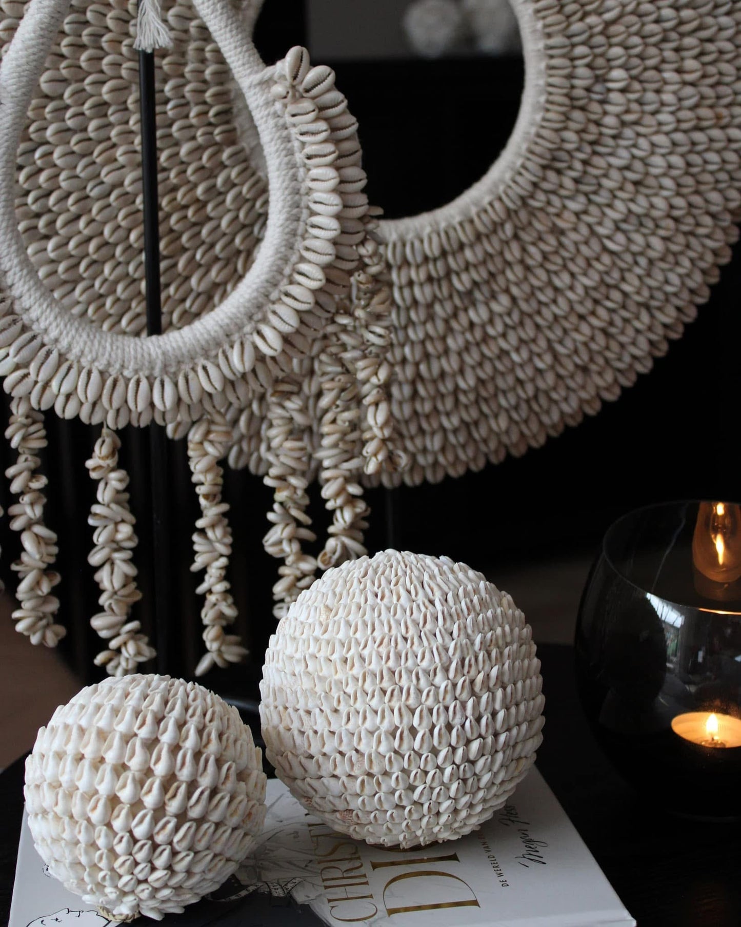 SHELL BALL | ORNAMENT | NATUREL