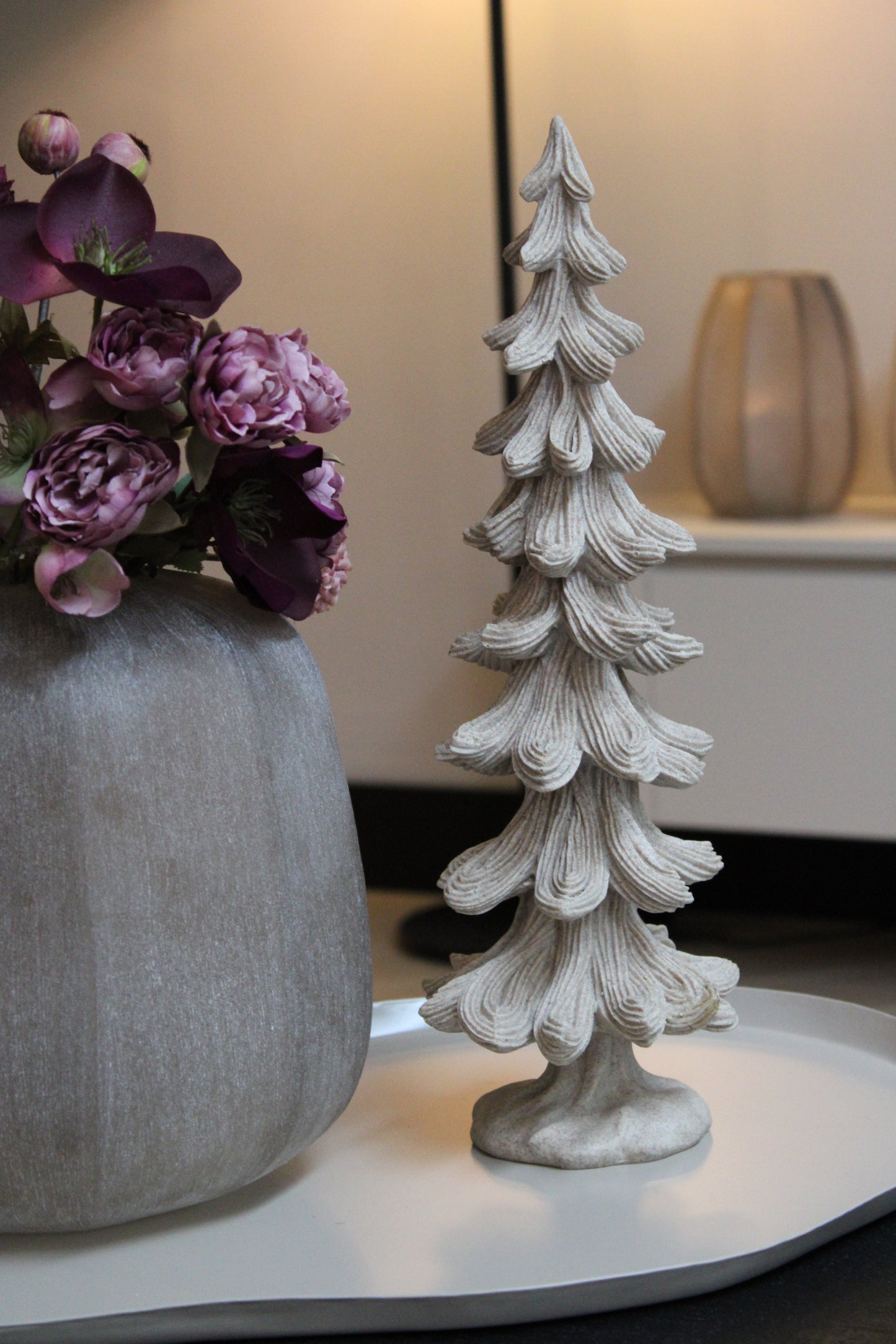 CHRISTMAS TREE | LIGHT & LIVING | SAND | 42CM