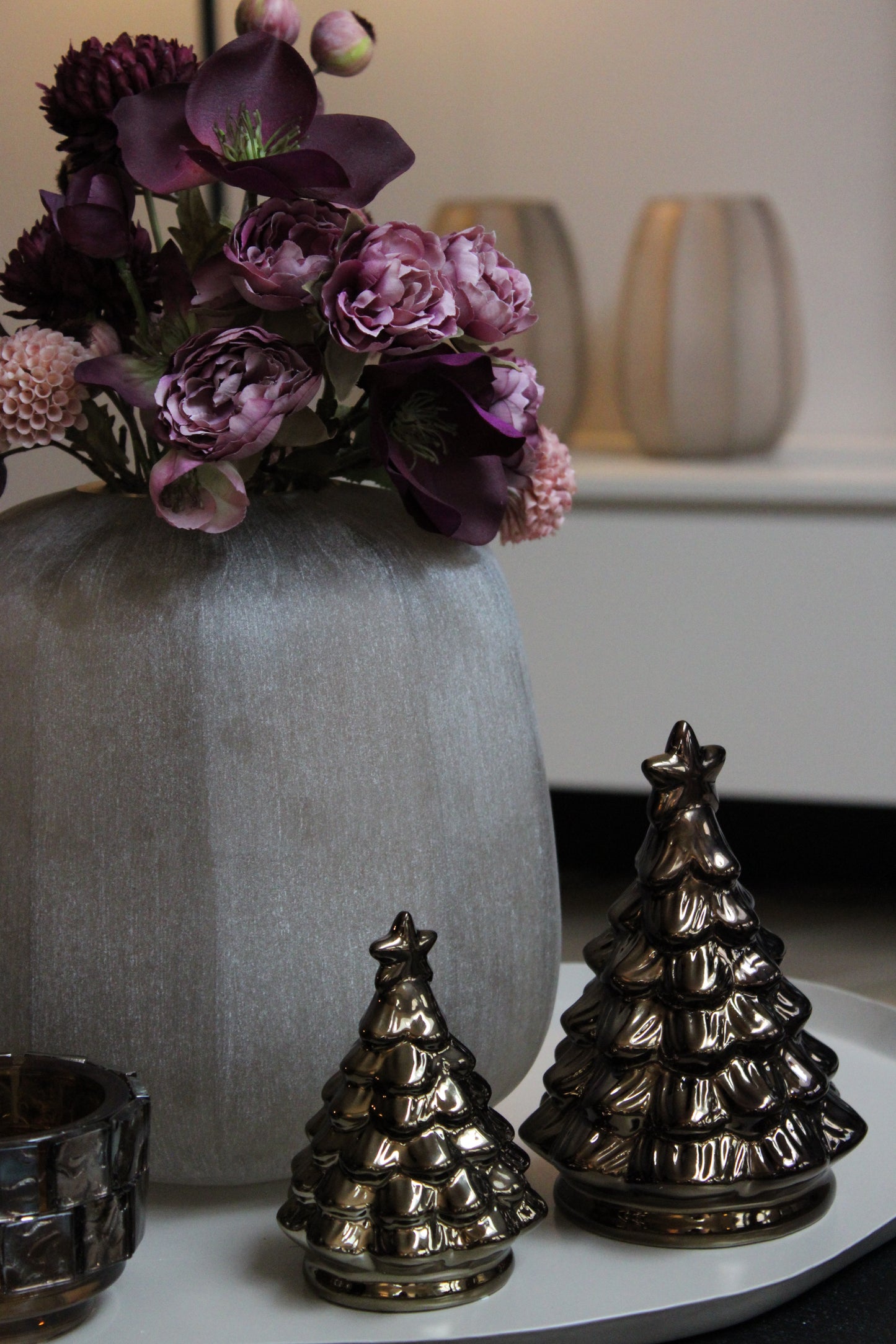 KERSTBOOM BRONS | SET VAN 2