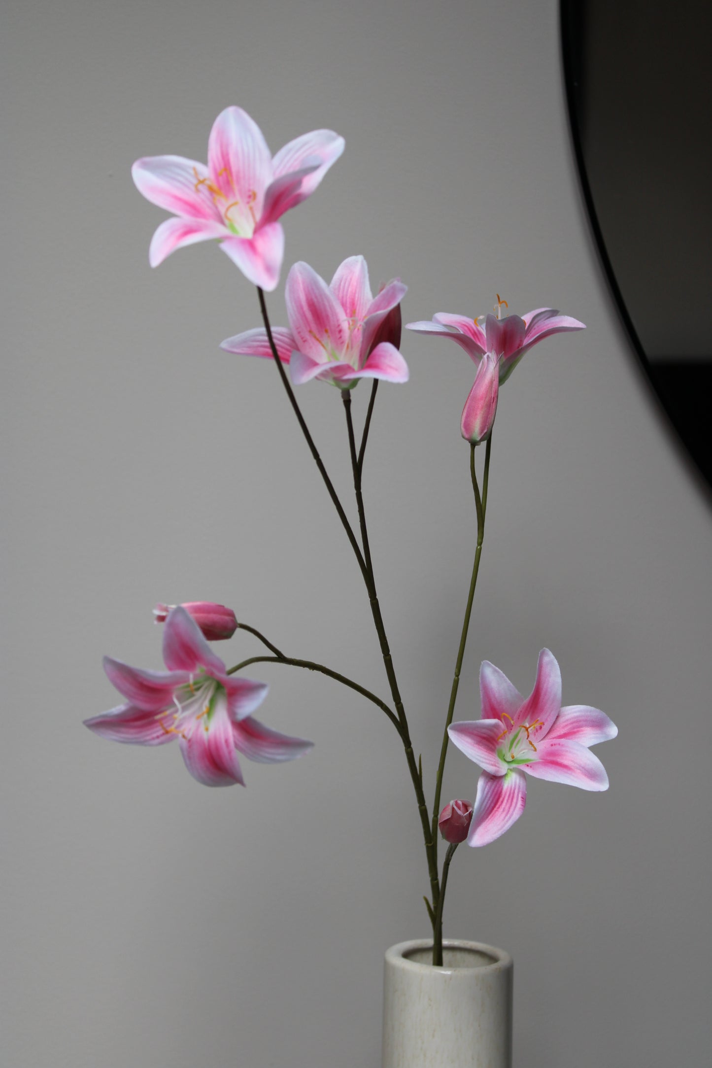 ZIJDEBLOEM - LELIE - ROZE