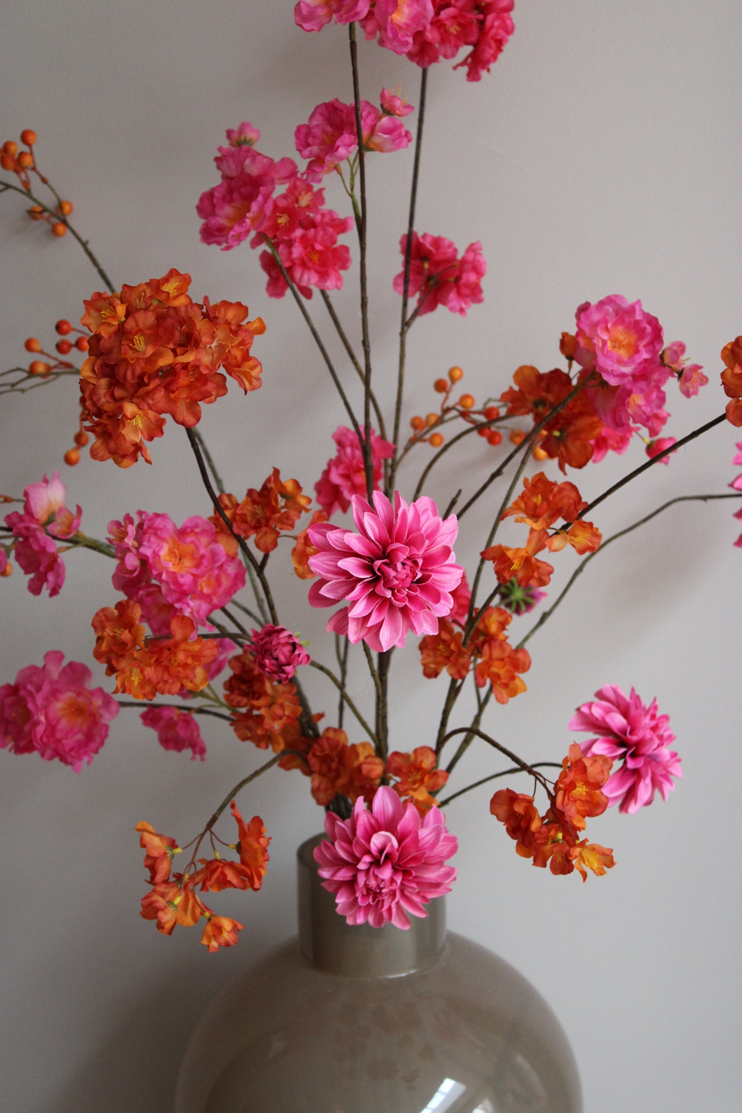 BOEKET DEMI | FUCHSIA/ORANJE