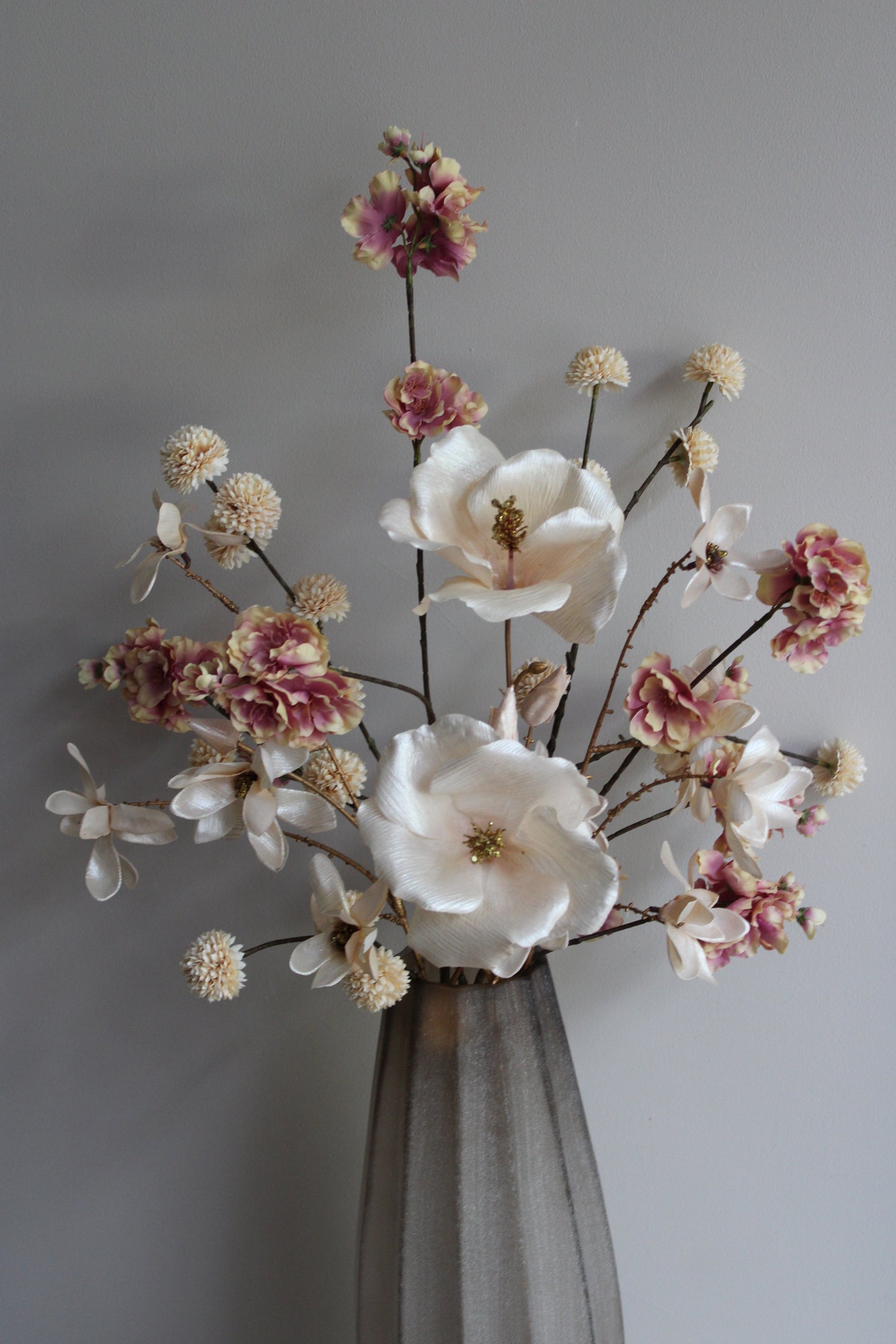 BOEKET FEM | OUD ROZE / BEIGE
