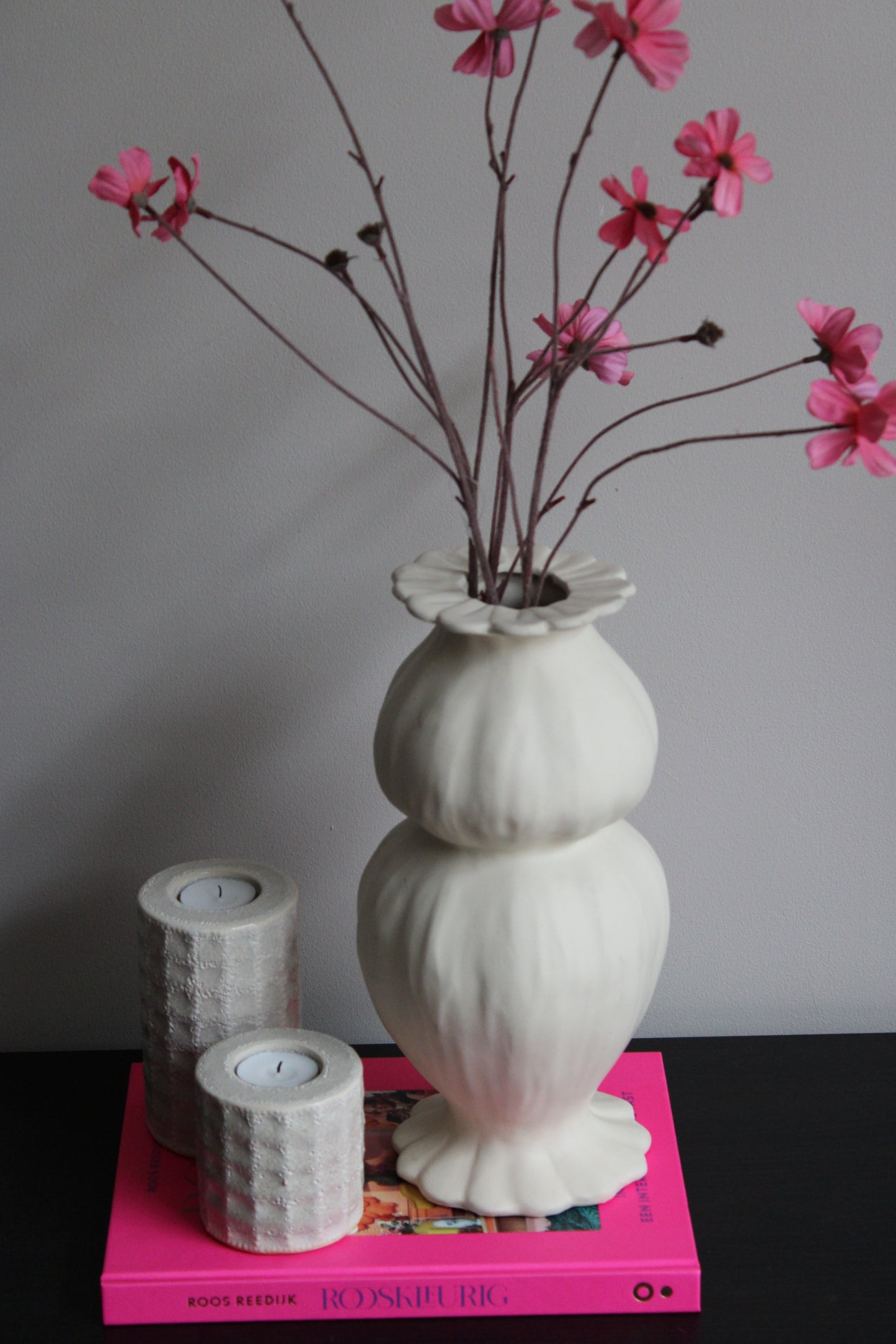 ZIJDEBLOEM TAK | SILK-KA | ROZE