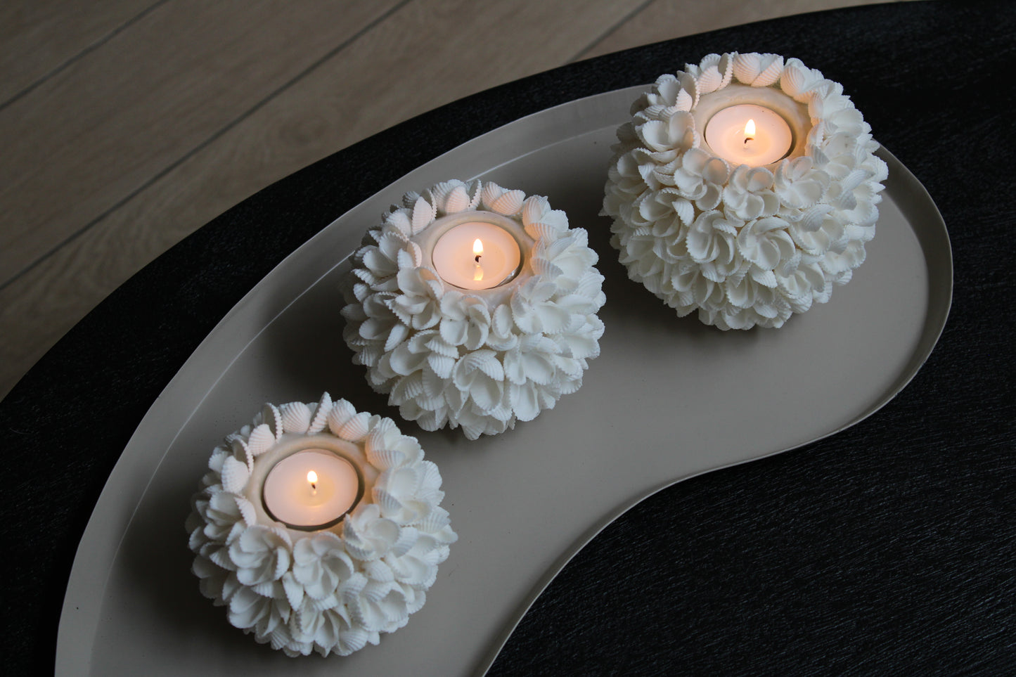 FLOWER KANDELAAR | SCHELP