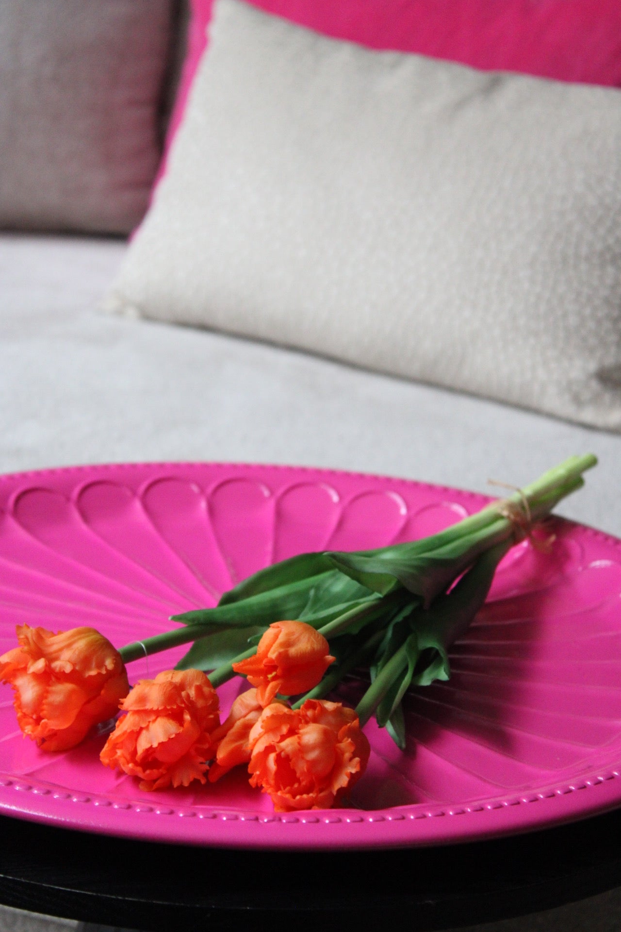 KUNST TULP | REAL TOUCH | ORANJE
