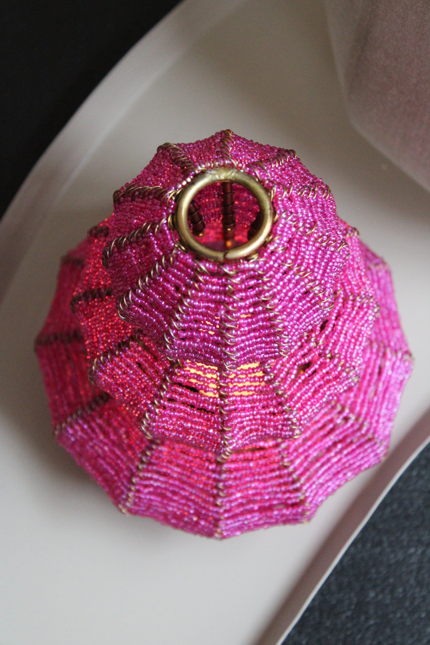 WAXINELICHTHOUDER KERSTBOOM | FUCHSIA | LIGHT & LIVING