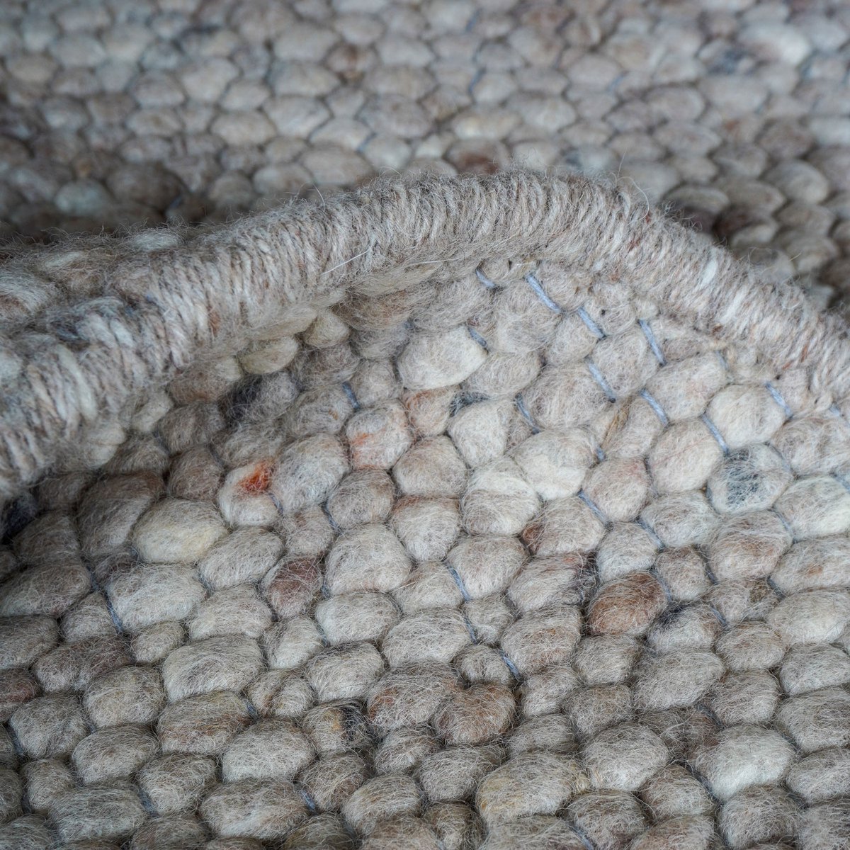 Vloerkleed Stone Donker Beige 417 – Organisch 200 x 280 cm