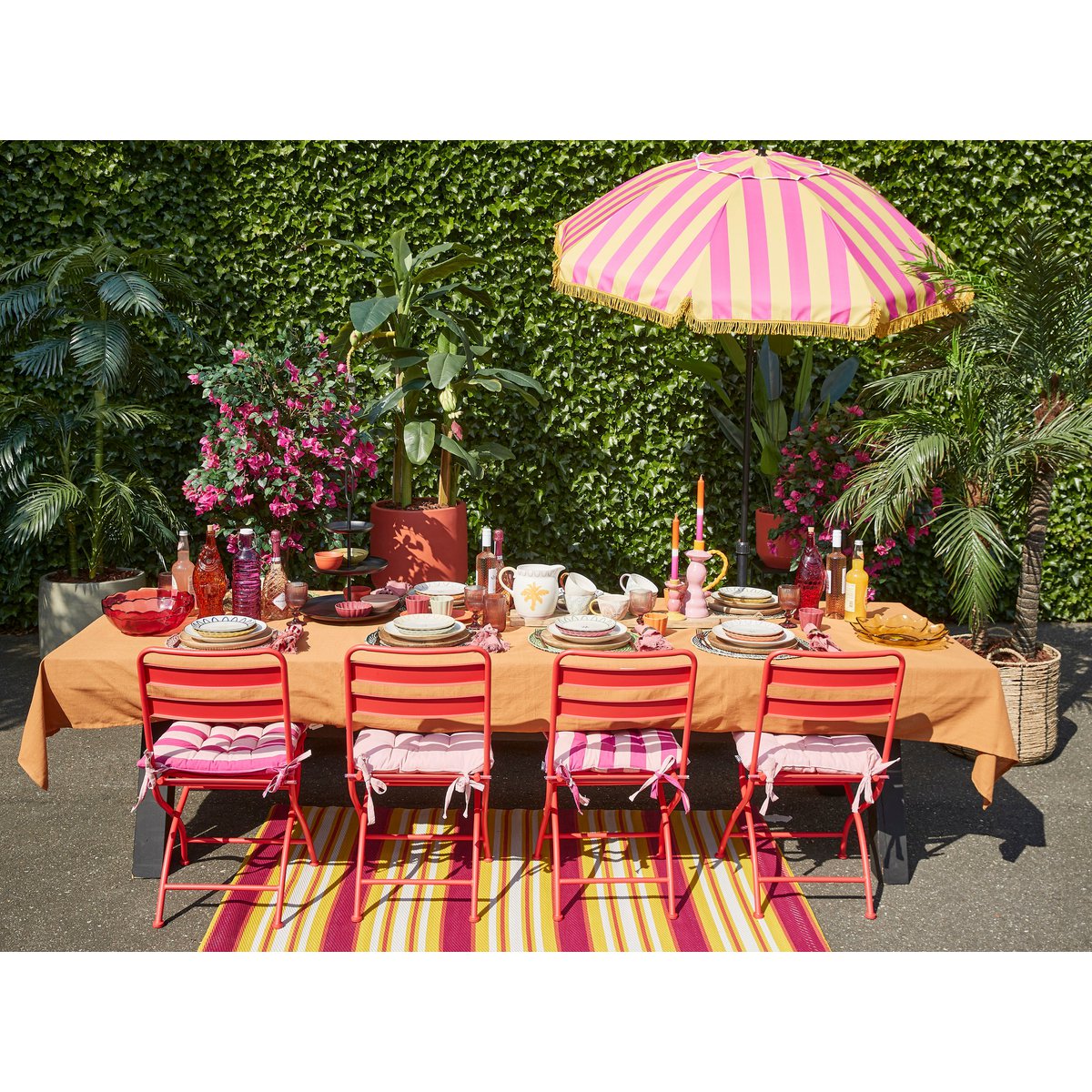 Osborn Parasol - H238 x Ø220 cm - Geel