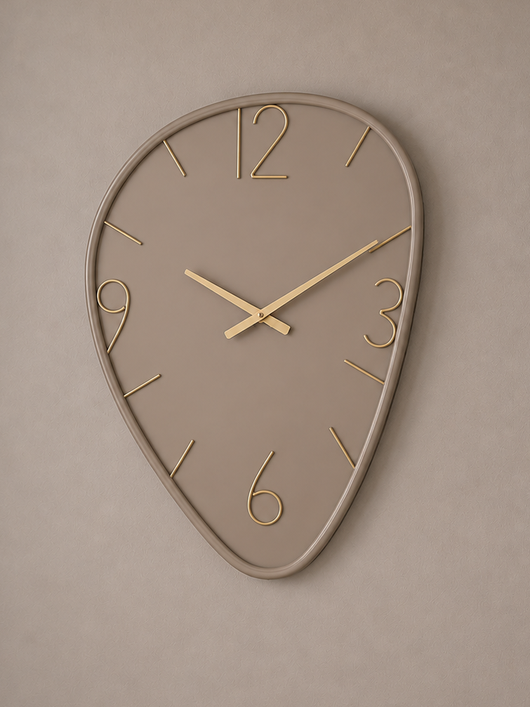 ORGANISCHE KLOK | BEIGE | 56X78X4CM