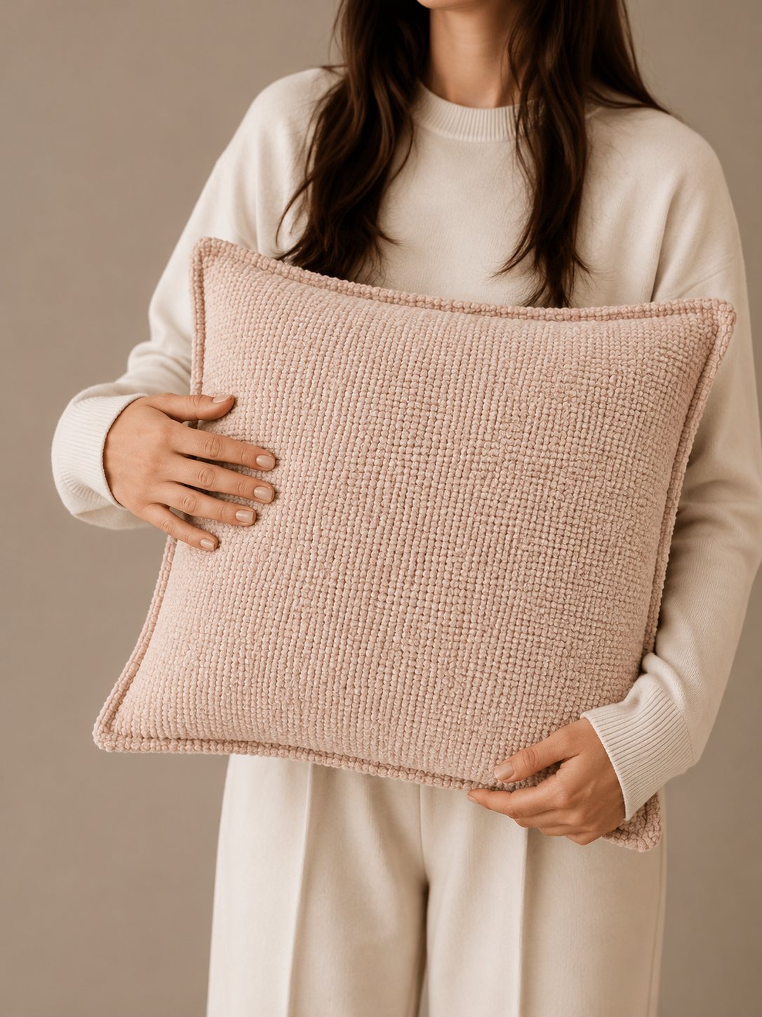 SIERKUSSEN LIA | MAUVE | 45X45CM