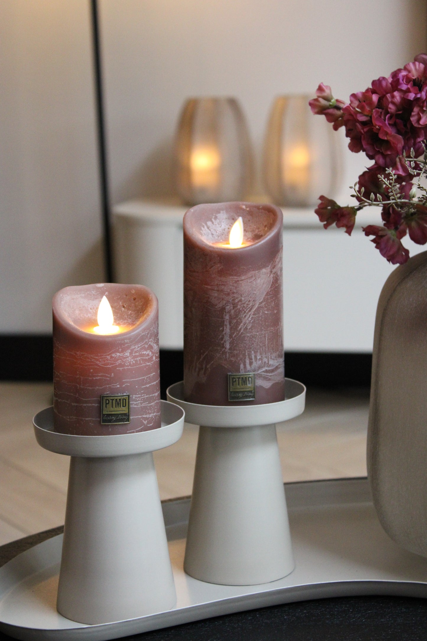 PTMD LED KAARS| VERSCHILLENDE FORMATEN| BROWN