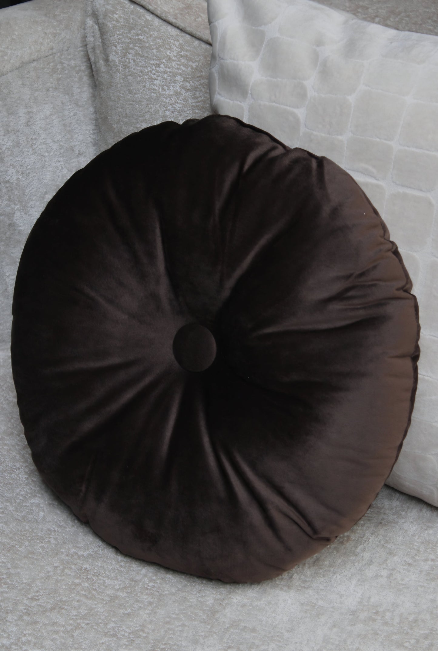 SIERKUSSEN ROND | MARTINI | DARK BROWN